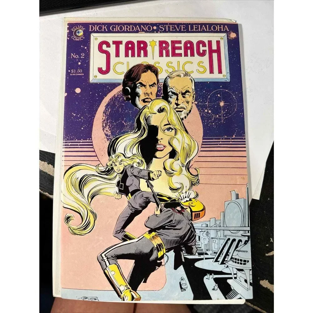 Star Reach Classics No. 2 April 1984 Stephanie Starr Eclipse Comic Books‎
